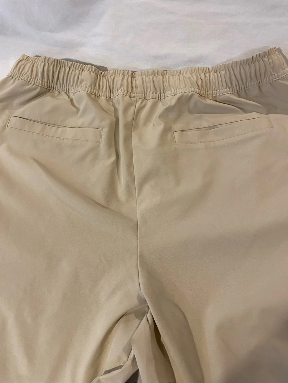 Nike Men's Beige Athletic Pants
